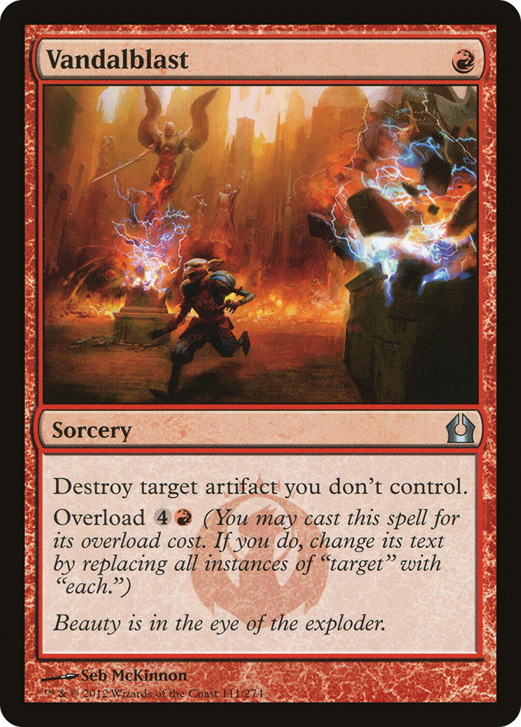 Image of Vandalblast (RTR-111) - Return to Ravnica