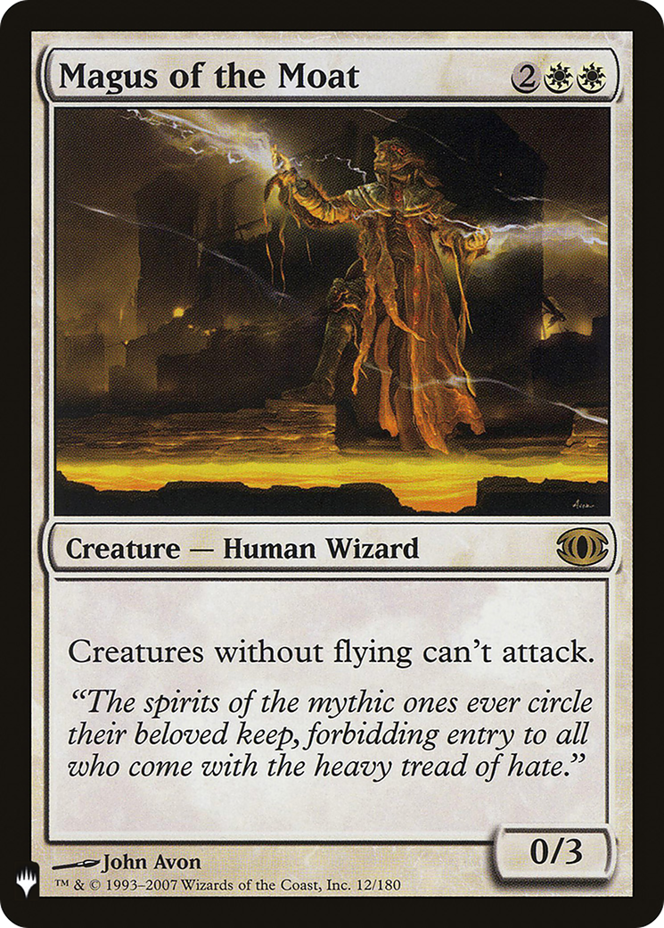 Image of Magus of the Moat (LIST-012) - The List