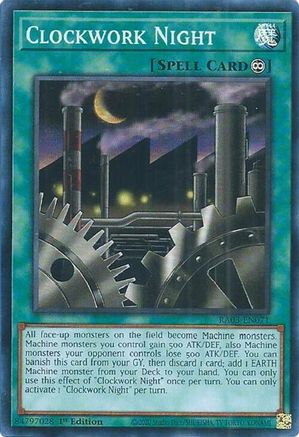 Image of Clockwork Night (RA03-EN071) - Quarter Century Bonanza 1st Edition