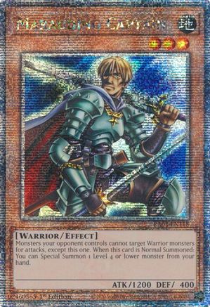 Image of Marauding Captain (Quarter Century Secret Rare) (RA03-EN118) - Quarter Century Bonanza 1st Edition