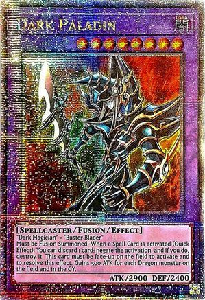 Image of Dark Paladin (Quarter Century Secret Rare) (RA03-EN126) - Quarter Century Bonanza 1st Edition