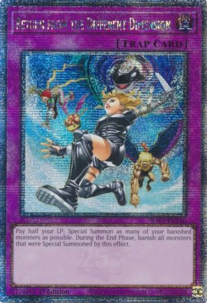 Image of Return from the Different Dimension (Quarter Century Secret Rare) (RA03-EN140) - Quarter Century Bonanza 1st Edition