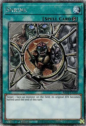 Image of Shrink (Platinum Secret Rare) (RA03-EN162) - Quarter Century Bonanza 1st Edition