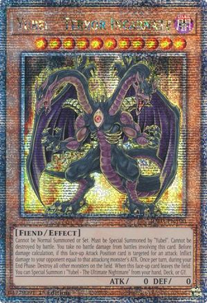 Image of Yubel - Terror Incarnate (Quarter Century Secret Rare) (RA03-EN190) - Quarter Century Bonanza 1st Edition