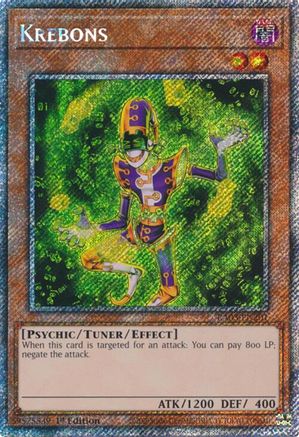 Image of Krebons (Platinum Secret Rare) (RA03-EN201) - Quarter Century Bonanza 1st Edition