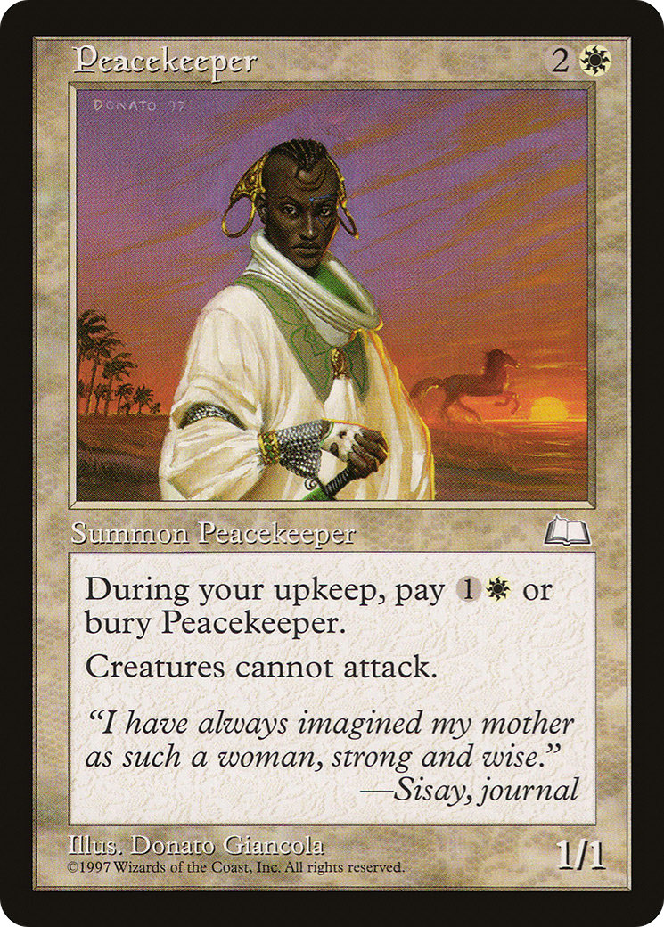 Image of Peacekeeper (WTH-) - Weatherlight