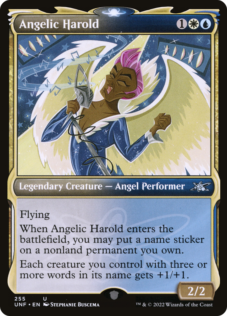 Image of Angelic Harold (Showcase) (UNF-255) - Unfinity: (Showcase)