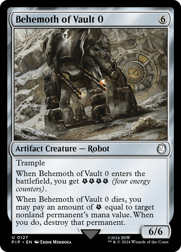 Image of Behemoth of Vault 0 (PIP-127) - Fallout