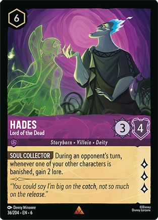 Image of Hades - Lord of the Dead (36/204) - Azurite Sea