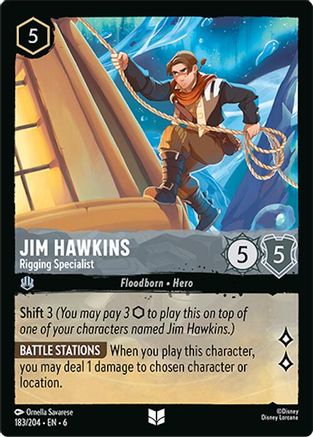 Image of Jim Hawkins - Rigging Specialist (183/204) - Azurite Sea