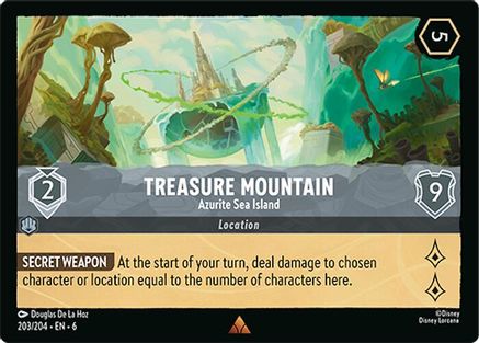 Image of Treasure Mountain - Azurite Sea Island (203/204) - Azurite Sea