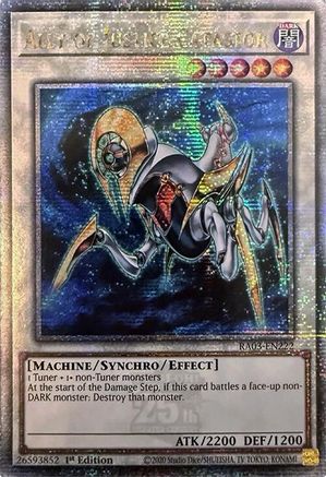Image of Ally of Justice Catastor (Quarter Century Secret Rare) (RA03-EN222) - Quarter Century Bonanza 1st Edition