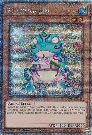Image of Ronintoadin (Quarter Century Secret Rare) (RA03-EN236) - Quarter Century Bonanza 1st Edition