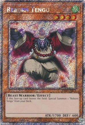 Image of Reborn Tengu (Platinum Secret Rare) (RA03-EN251) - Quarter Century Bonanza 1st Edition