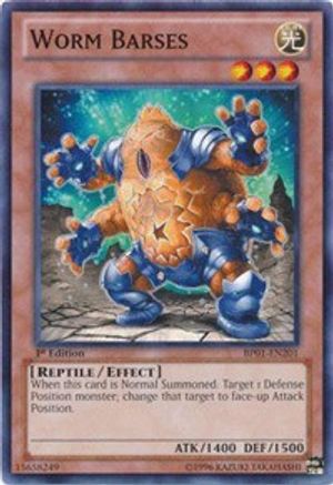 Image of Worm Barses (BP01-EN201) - Battle Pack: Epic Dawn 1st Edition