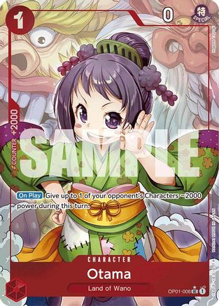 Image of Otama (Full Art) (OP01-006) - Premium Booster -The Best- Foil