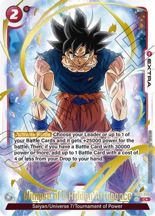 Image of Glimpse of a Hidden Arrogance (FB02-035) - Fusion World Promotion Cards and Packs Holofoil