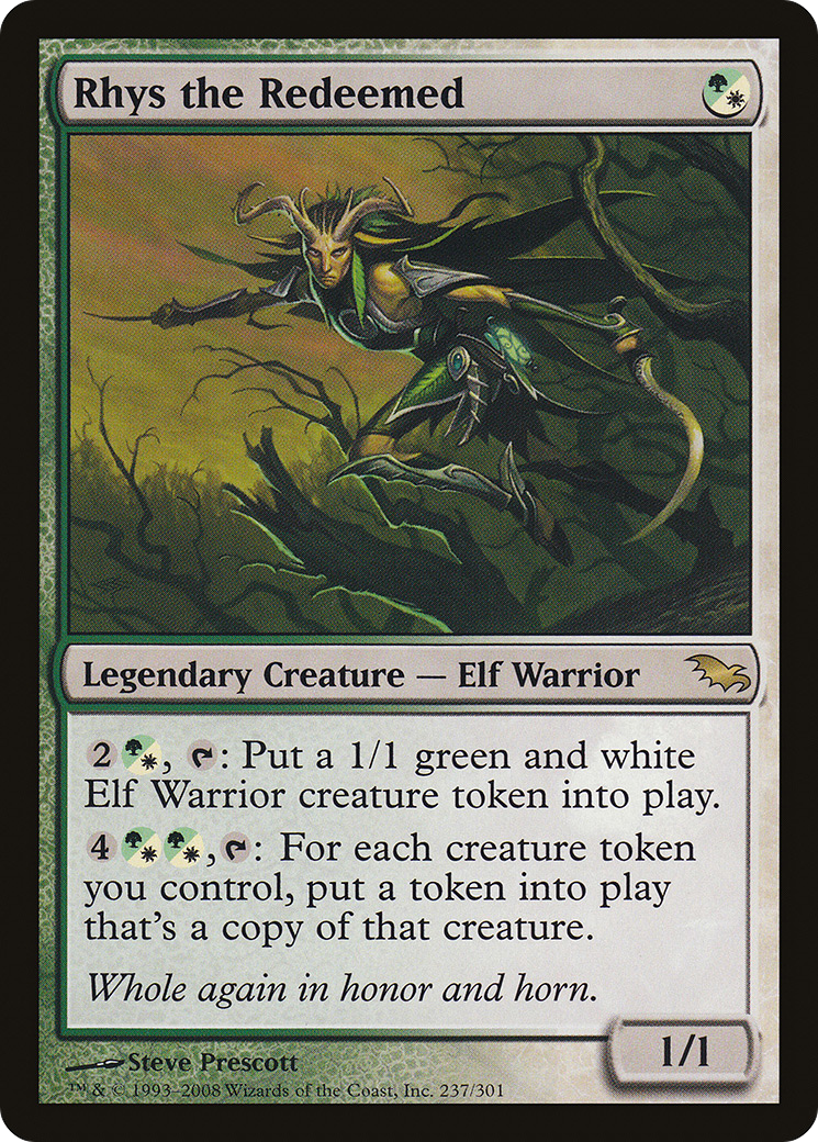 Image of Rhys the Redeemed (SHM-237) - Shadowmoor