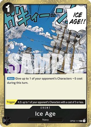Image of Ice Age (Jolly Roger Foil) (OP02-117) - Premium Booster -The Best- Foil