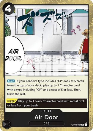 Image of Air Door (Jolly Roger Foil) (OP03-094) - Premium Booster -The Best- Foil