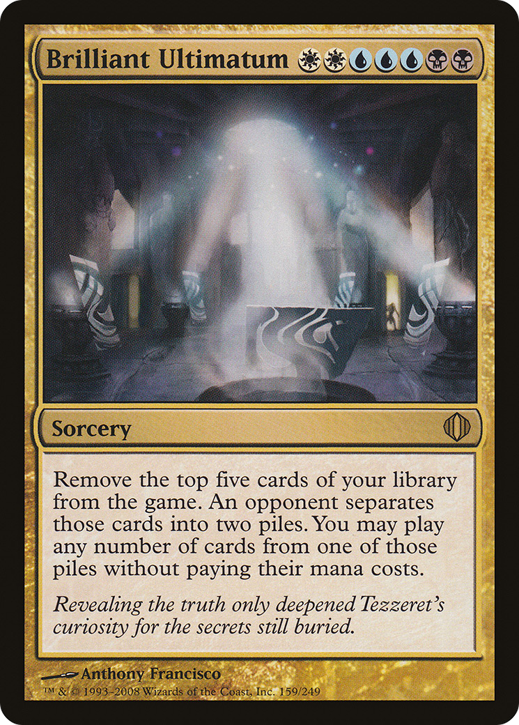 Image of Brilliant Ultimatum (ALA-159) - Shards of Alara Foil