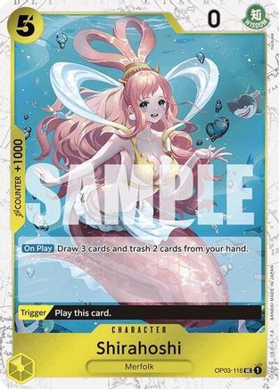 Image of Shirahoshi (OP03-116) (Jolly Roger Foil) (OP03-116) - Premium Booster -The Best- Foil