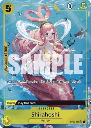 Image of Shirahoshi (OP03-116) (Full Art) (OP03-116) - Premium Booster -The Best- Foil