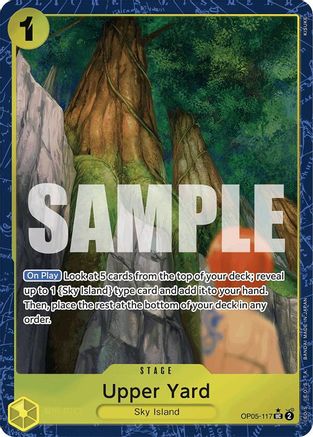 Image of Upper Yard (Alternate Art) (OP05-117) - Premium Booster -The Best- Foil
