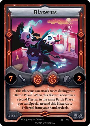 Image of Blazerus (SS1-100) - Shattered Stars Chapter 1 SS1