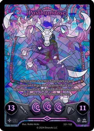 Image of Posthumoose (SS1-108) - Shattered Stars Chapter 1 SS1 Holo
