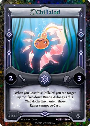 Image of Chillalotl (SS1-116) - Shattered Stars Chapter 1 SS1 Reverse Holo