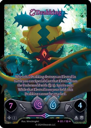 Image of Drakking (Serialized) (/10) - Shattered Stars Chapter 1 SS1 Holo