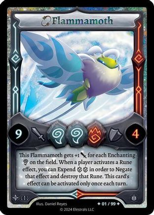 Image of Flammamoth (Serialized) (/99) - Shattered Stars Chapter 1 SS1 Holo