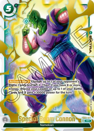 Image of Special Beam Cannon (Alternate Art) (FB03-077) - Raging Roar Alternate Art Reprints Holofoil