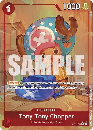 Image of Tony Tony.Chopper (ST01-006) (Alternate Art) (ST01-006) - Premium Booster -The Best- Foil