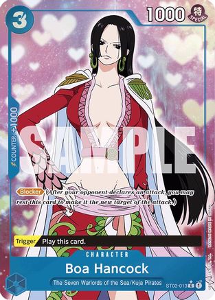 Image of Boa Hancock (ST03-013) (Full Art) (ST03-013) - Premium Booster -The Best- Foil