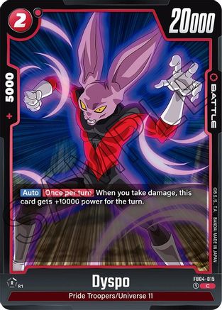 Image of Dyspo (FB04-015) - Ultra Limit
