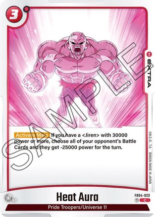 Image of Heat Aura (FB04-023) - Ultra Limit