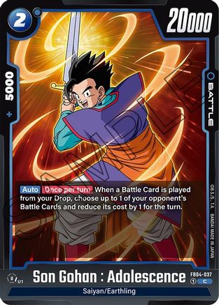 Image of Son Gohan : Adolescence - FB04-037 (FB04-037) - Ultra Limit