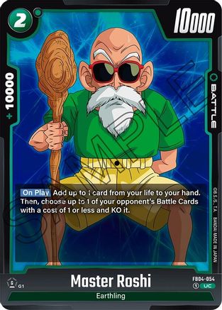Image of Master Roshi (FB04-054) - Ultra Limit