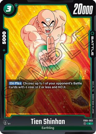 Image of Tien Shinhan - FB04-063 (FB04-063) - Ultra Limit