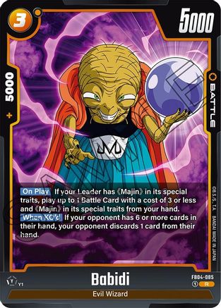 Image of Babidi (FB04-085) - Ultra Limit Holofoil