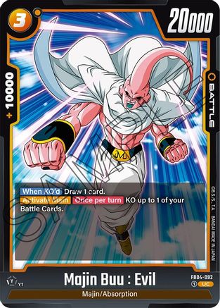Image of Majin Buu : Evil - FB04-092 (FB04-092) - Ultra Limit