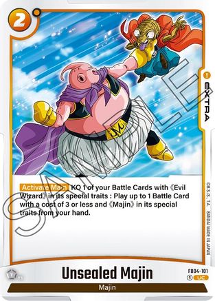 Image of Unsealed Majin (FB04-101) - Ultra Limit