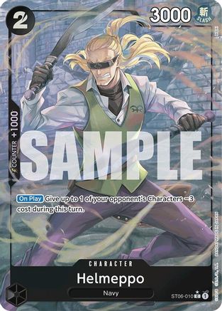 Image of Helmeppo (Full Art) (ST06-010) - Premium Booster -The Best- Foil