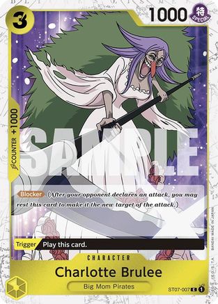 Image of Charlotte Brulee (Jolly Roger Foil) (ST07-007) - Premium Booster -The Best- Foil