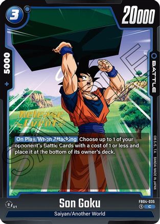 Image of Son Goku - FB04-035 (FB04-035) - Ultra Limit Release Event Cards