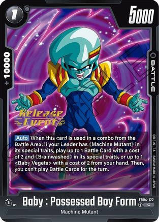 Image of Baby : Possessed Boy Form (FB04-122) - Ultra Limit Release Event Cards
