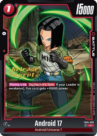 Image of Android 17 (FB04-009) - Ultra Limit Release Event Cards