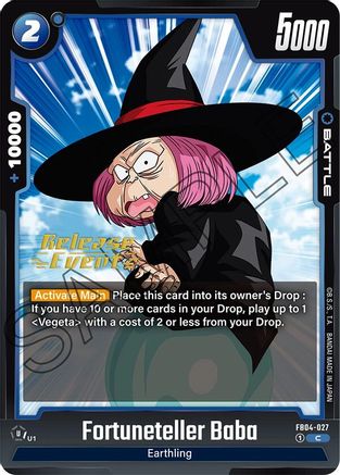 Image of Fortuneteller Baba (FB04-027) - Ultra Limit Release Event Cards